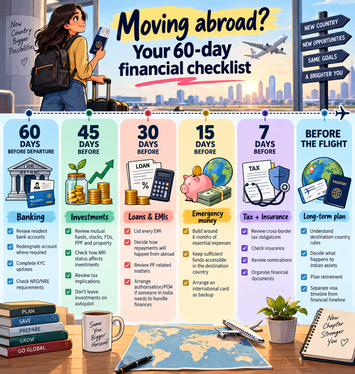 60-Day Global Financial Checklist