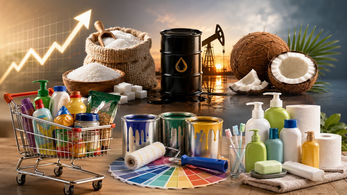 Rising Sugar, Crude Oil and Copra Reshape Consumer Company Margins