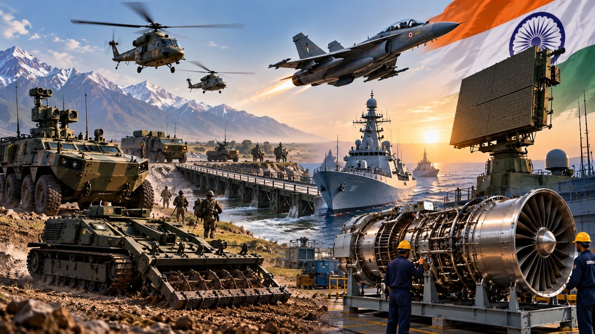 From radars to marine engines: Inside India’s Rs 1.1 lakh crore defence pipeline