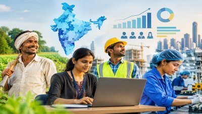 Beyond the national average: What India’s first district-level PLFS data shows