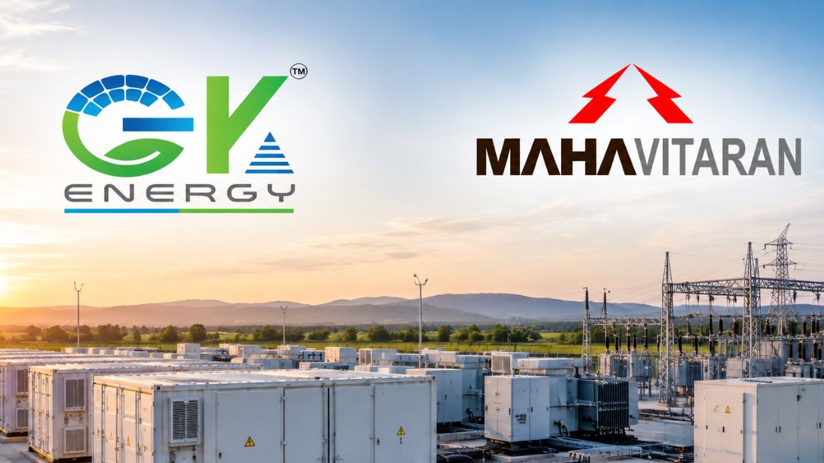 GK Energy Awarded 150 MW Battery Storage Project by Maharashtra Electricity Distributor