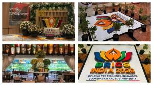 Upper two ITC Maurya, Diplomatic Enclave; Lower two: Sheraton Hotel, Saket