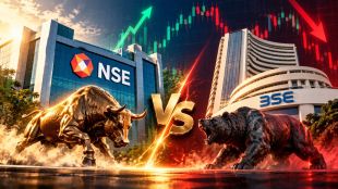 BSE vs NSE Macquarie exchange market share outlook