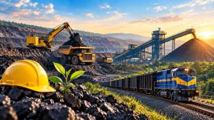 Commercial mines contributed around 26 MT, taking combined production to 210 MT, against 190.95 MT in the previous year.