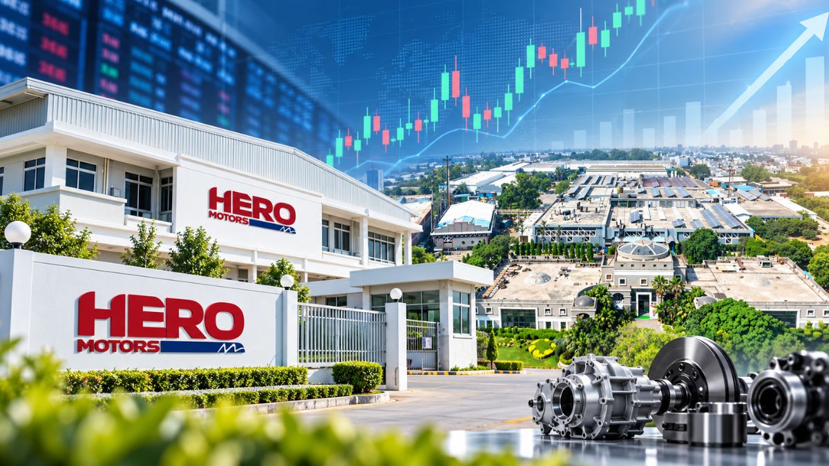 Hero Motors Lists at 2.38% Discount After IPO