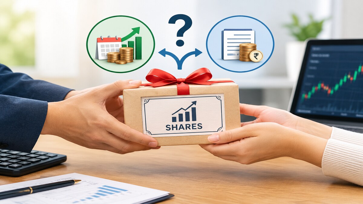 Gifted shares: Will you pay tax on today's value or the original purchase price?