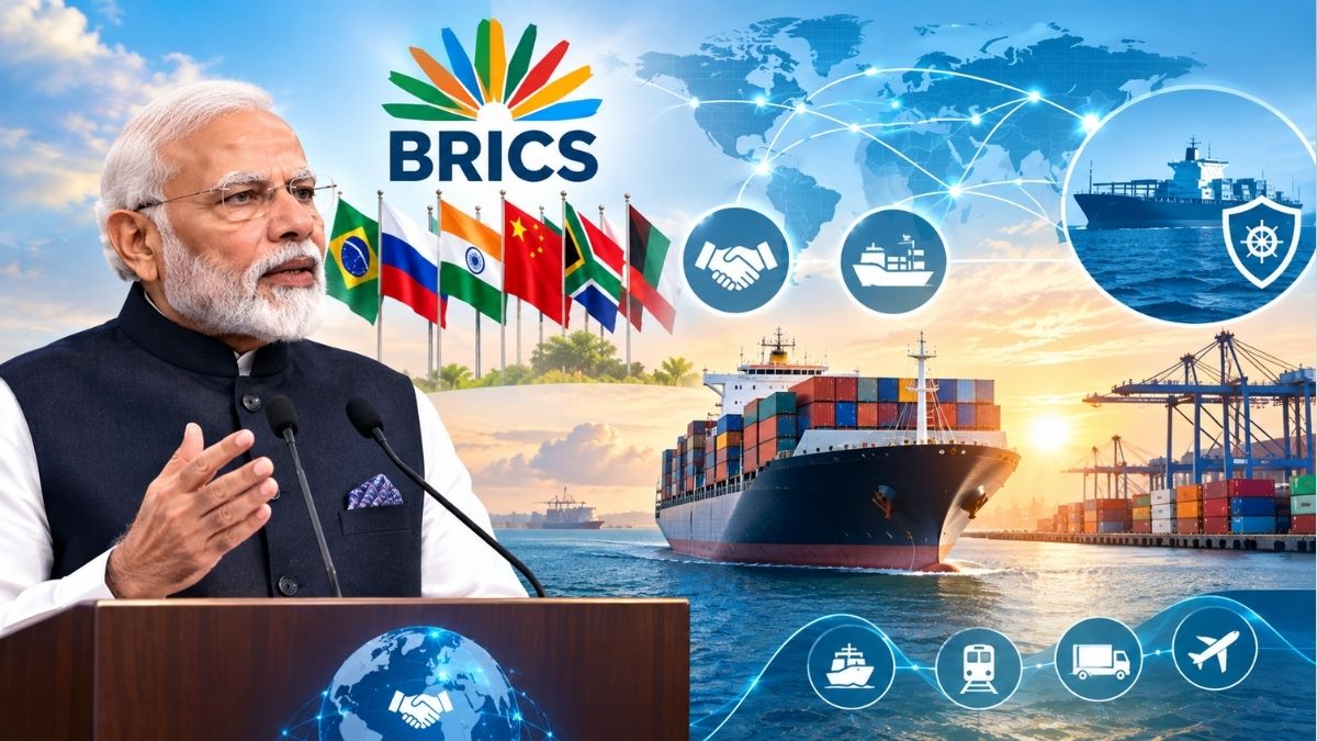 Modi calls for freedom of navigation, as conflicts disrupt global trade