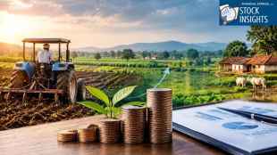 Monsoon Risk vs Rural NBFC Growth. (This is an AI-generated image)