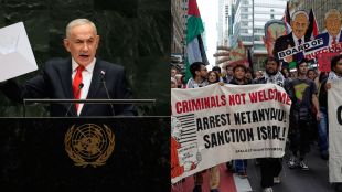 Netanyahu UNGA walkout