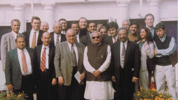 Kanwal Rekhi with Vajpayee