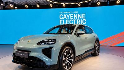 Porsche starts Cayenne EV deliveries, eyes high double-digit sales