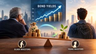 Why Rising Bond Yields Are Great News for Young Investors (and a Reversal for Retirees) (This is an AI-generated image)