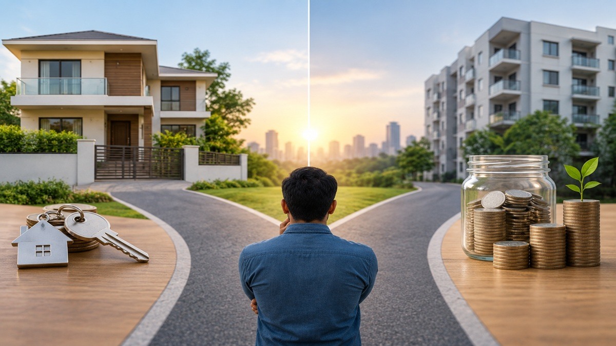 Planning Sustainable Home Loan EMIs and Comparing Buying Versus Renting Over 20 Years