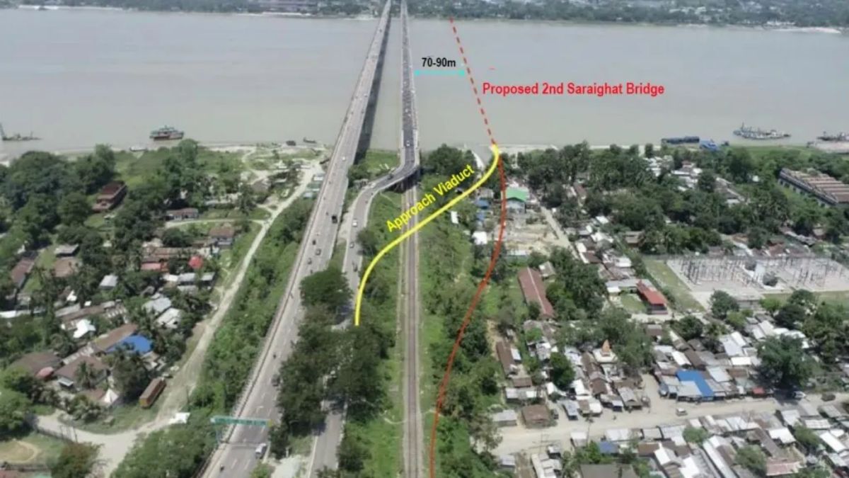 Construction Begins on Second Saraighat Bridge and Rail Line Doubling in Assam