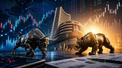 Sensex, Nifty today: GIFT Nifty signals positive start even as US yield hits 5%; Brent crude near $107