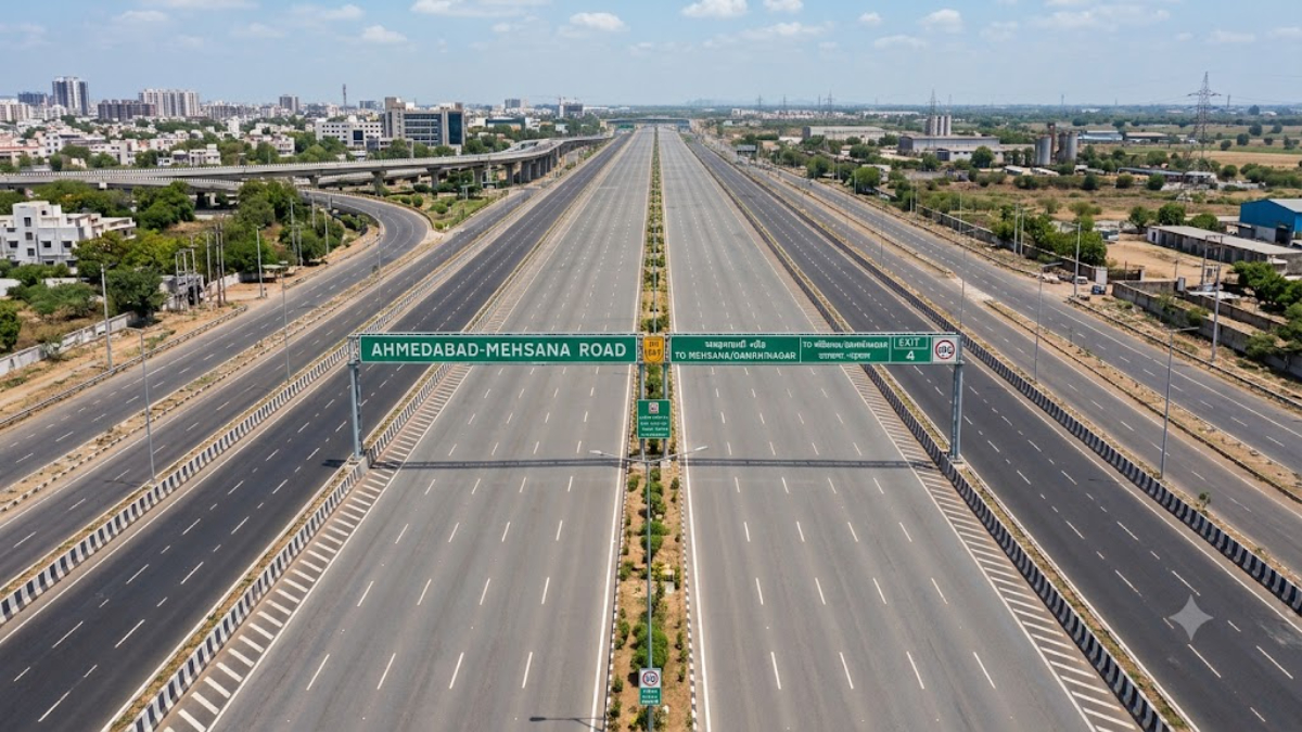 PM Modi Lays Foundation for Ahmedabad-Mehsana Road Upgrade and Metro Extensions
