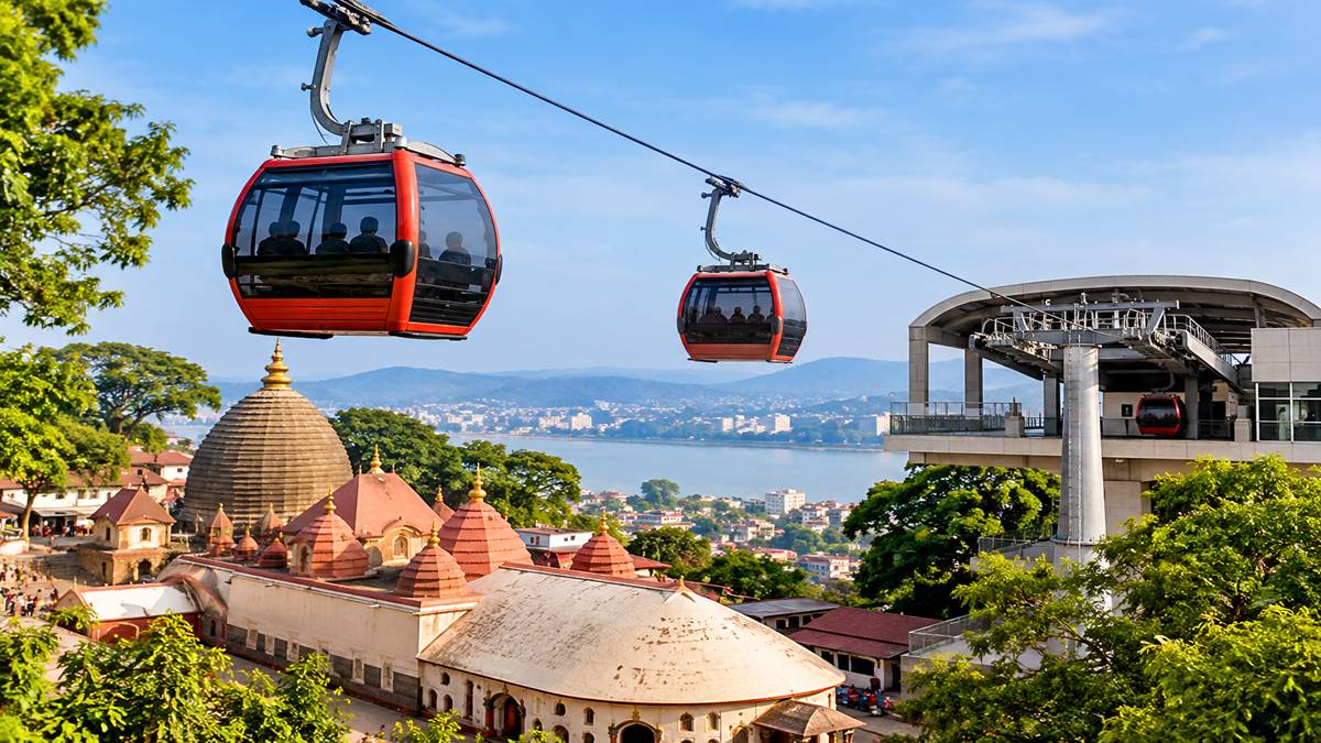 Assam's Rs 201.52-crore Kamakhya Temple ropeway project moves ahead; check key details - Infrastructure News | The Financial Express
