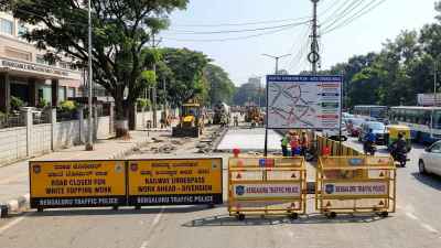Why is Bengaluru’s Race Course Road shut?