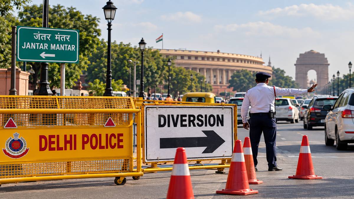 Delhi Traffic Police Issue Advisory for India Mobile Congress 2026 Traffic Management