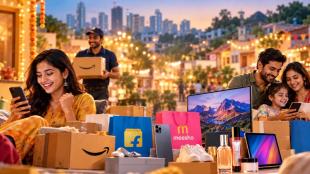 festive sale opening day growth 2026, Amazon Great Indian Festival Tier 3 demand, Flipkart Big Billion Days user spike, Meesho Mall sales growth, beauty sales festive e-commerce, quick commerce festive orders