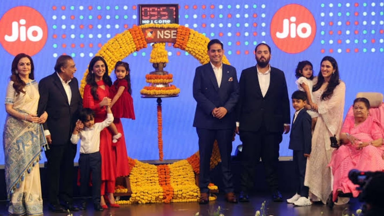Jio listing strikes an emotional chord with Ambanis