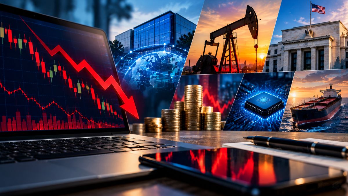 Sensex and Nifty End Flat Amid Crude Oil Concerns; Markets Drop Sharply on Jio IPO Debut