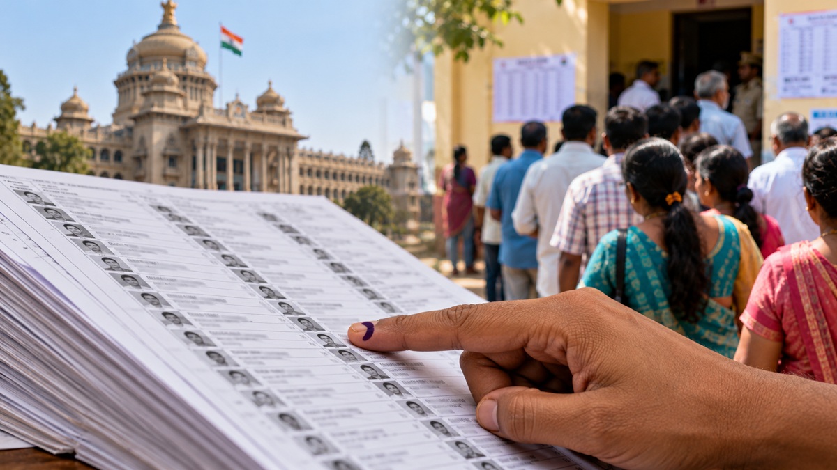Nearly 1 crore voters gone from Karnataka rolls after SIR; final count at 4.55 crore