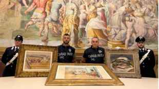 Italian police recover stolen Renoir, Cézanne and Matisse paintings / AP