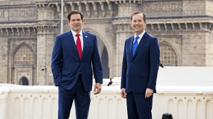 US Secretary of State Marco Rubio said India and the United States were close to reaching an interim trade agreement (ANI/AI enhanced image)