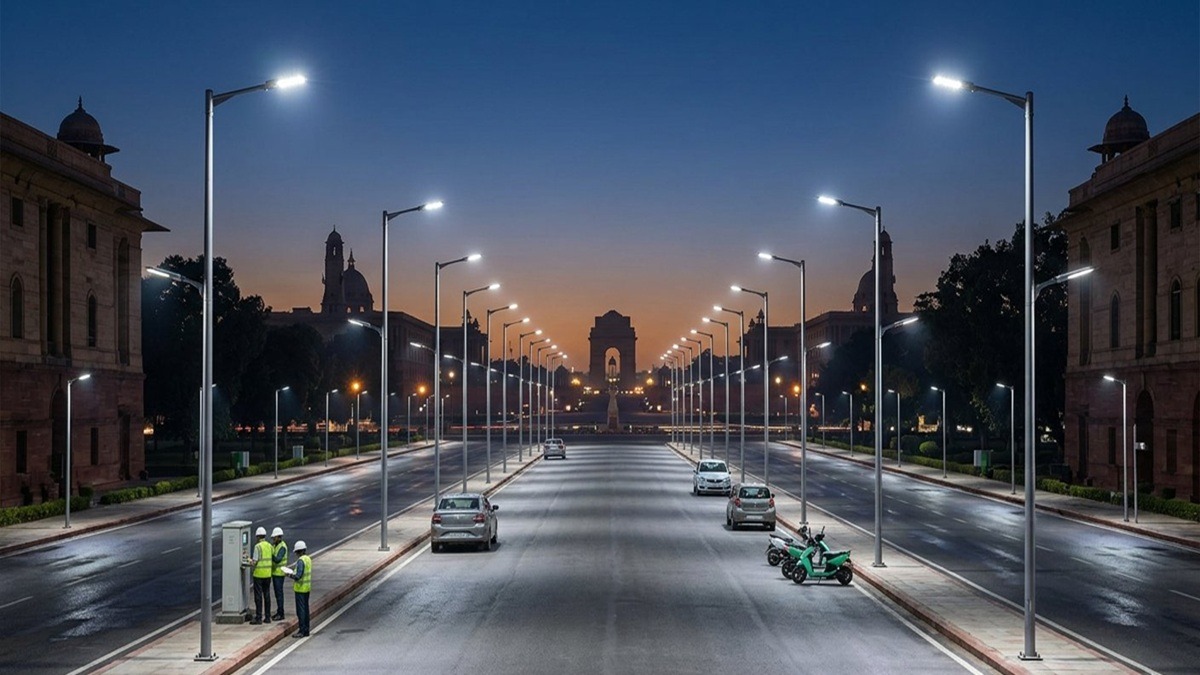 Delhi Launches Project to Install 1 Lakh Smart LED Streetlights with Energy Savings