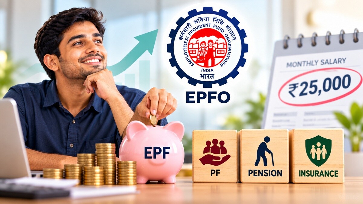 Government Raises EPF Wage Ceiling to Rs 25,000, Expands Social Security Coverage