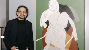 Tyeb Mehta’s Rickshaw Puller (2002) sold for Rs 69.1 crore at Volte Una’s inaugural auction.