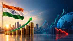 Beyond High Growth: Why India’s ‘Not AI’ Market Position Makes It a Powerful Global Hedge. (This is an AI-generated image)