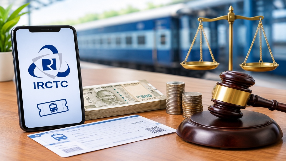 IRCTC ordered to pay Rs 3,100 after failing to refund Re 1 on cancelled ticket