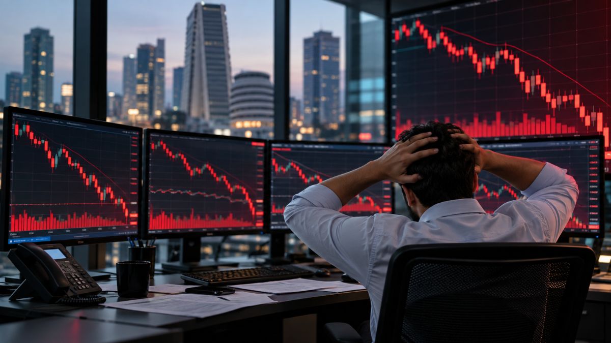 Indian Stocks Fall as Foreign Selling and Oil Pressure Mount