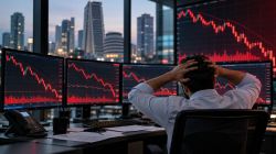5 reasons why the market is falling today: Nifty below 22,300, Sensex slides 1,100 points