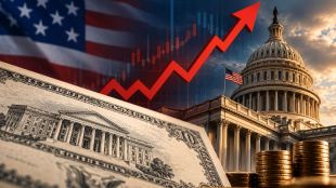 A rise in Treasury yields means investors are demanding a higher return to lend money to the US government (AI generated)