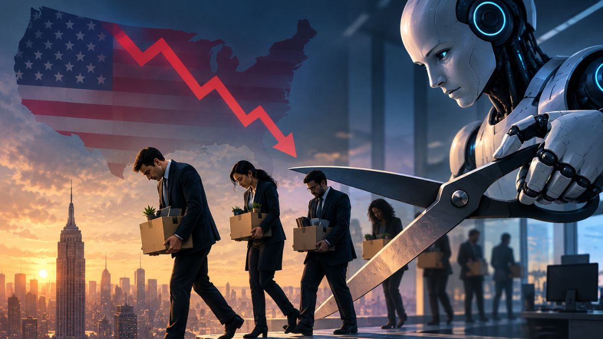 US job cuts plunge 40%: Why AI is still putting workers on the chopping ...