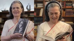 Sonia Gandhi book first look: Her book traces Sonia Gandhi's life from her childhood in post-war Italy to her years in India (Sonia Gandhi/Instagram)