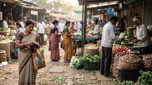 Potato prices have declined over 10% to Rs 22.72/kg compared to the previous year while tomato prices have increased to Rs 42.7/kg, a 10% year-on-year decline.