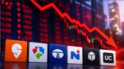 Swiggy, J&K Bank to Tata Tele: 6 stocks bleeding as much as 15% amid market selloff