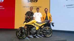 Niraj Rajmohan, CTO, Vinayak Bhat, CPO and Narayan Subramaniam, CEO Launched the X-47 Venom, powered by the new VX-100 platform